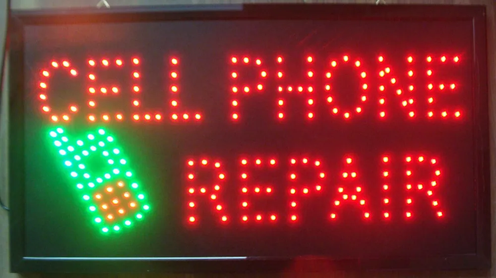 cell phone store signs