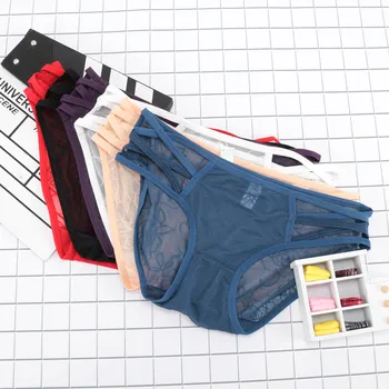 

Sexy Bandage G-string Thongs Women Panties Underwear Briefs Lace Transparent G-string Ropa Bragas Tangas Calcinhas Knickers