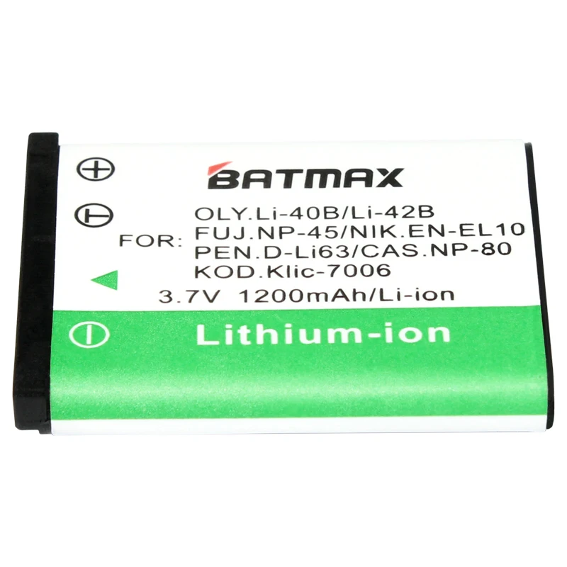 

High-quality LI-42B Li-40B LI42B Li 42B 40B Camera Battery for OLYMPUS U700 U710 FE230 FE340 FE290 FE360(1 Pack)