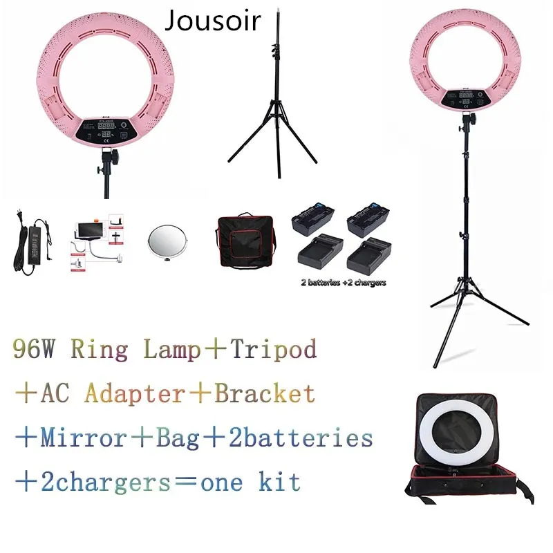Розовый FD-480II Yidoblo светодиодный кольцевая лампа светильник Make up ing селфи кольцо