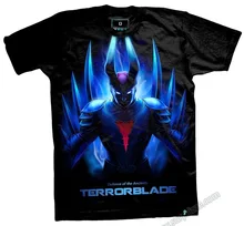 DOTA 2 Terrorblade T-shirts Limited Edition Heroes Black Tees