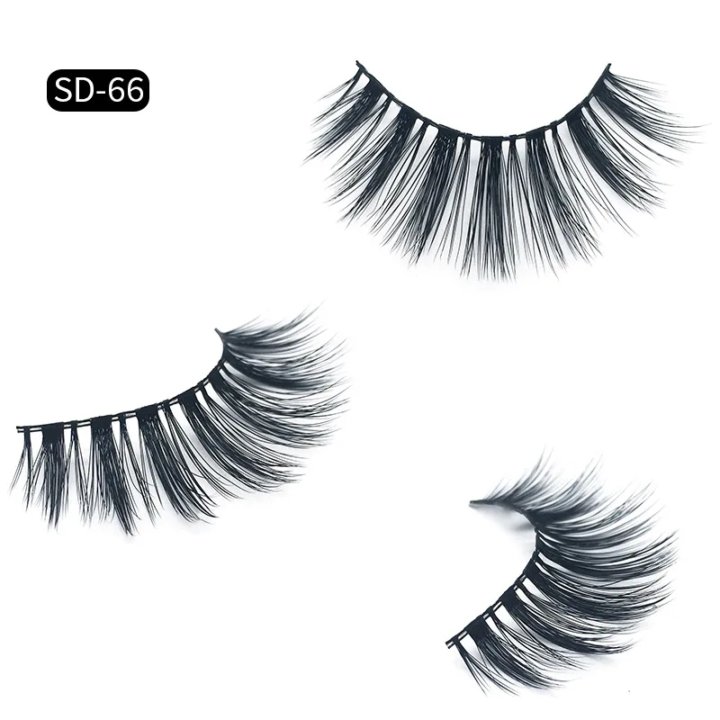 Wholesale Eyelashes 50Pairs 3D Mink Lashes Luxury Hand Made Mink Lash Long Lasting Volume Lashes Extension False Eyelashes Free