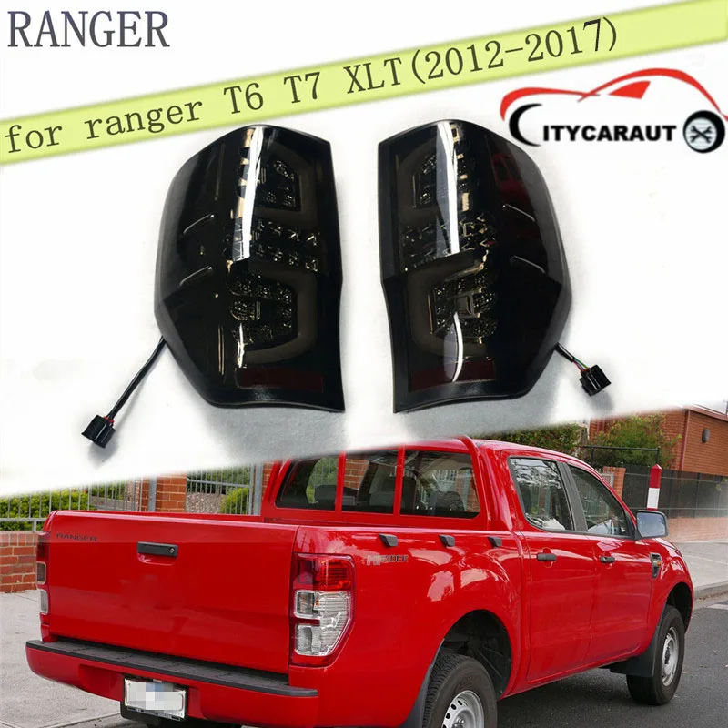 2012- задние фонари светодиодные задние лампы для 2012- Ranger T6 T7 XLT citycarauto Ranger задние фонари