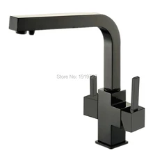 Brass Unique Design High Quality Crane Tri Flow Ro Water 3 Way Double Function Filler Mixer Tap For Water Filter Kitchen Faucet