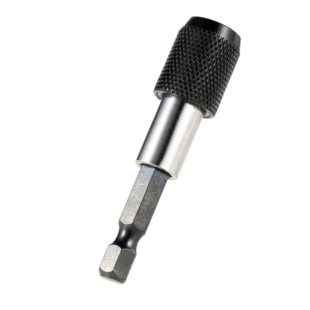 

60mm 1/4" Mini Screwdriver Set Extension Rod Magnetic Bit Set Screwdriver Tip Holder Hex Drill Chuck Hex Shank Quick Release