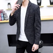 COHO men leisure blazer In the fall of the new trend of cultivate one's morality small blazer Handsome fashion