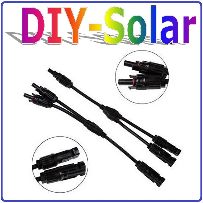 

Waterproof IP67 MC4 Y-branch PV Connector, MC4 Solar Panel Connector for Solar Cable 2.5mm2 4mm2 6mm2 TUV Warranty