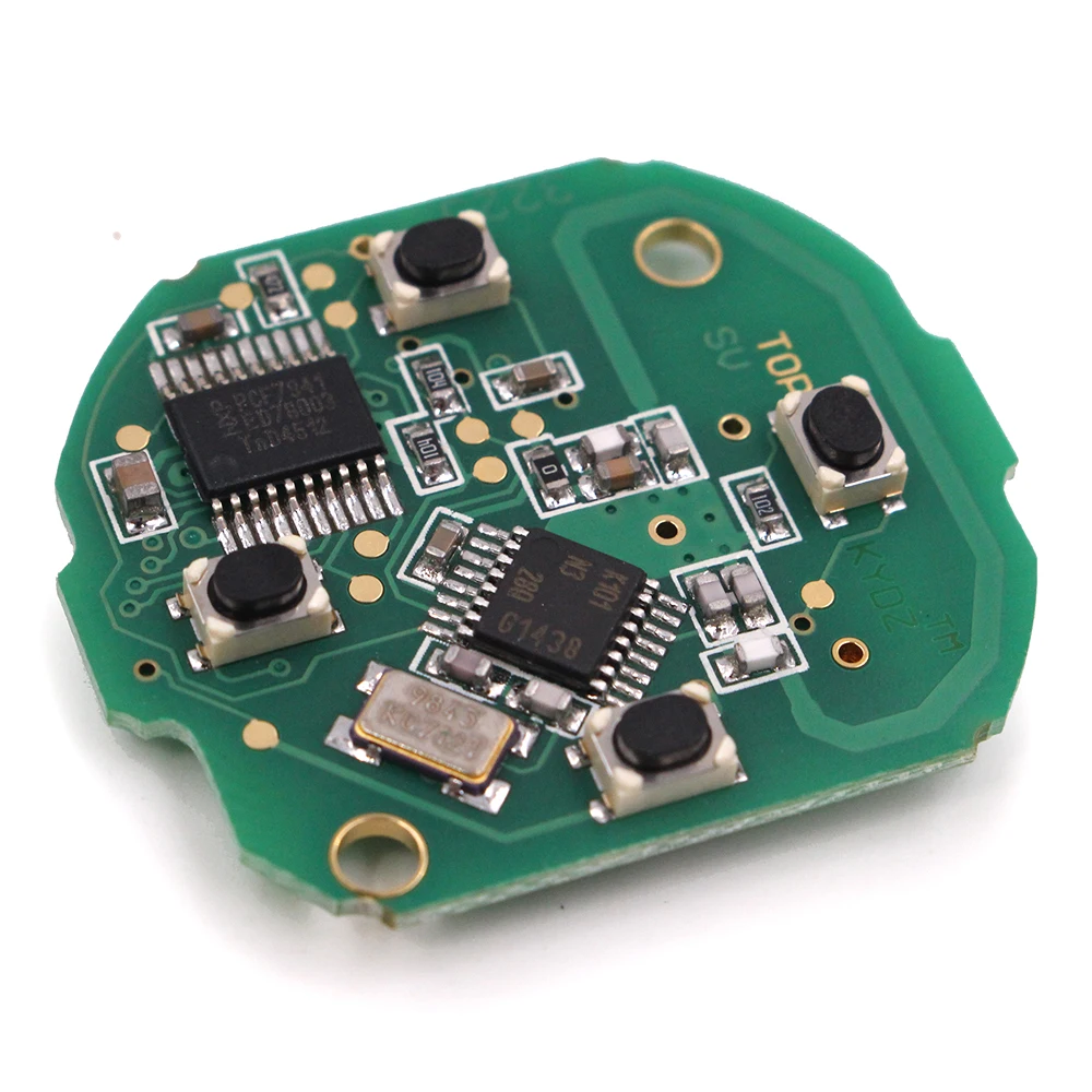 Keyecu дистанционный брелок 3+ 1 кнопка 315 МГц 7941 чип БЕСКЛЮЧЕВОЙ вход для Smart Fortwo