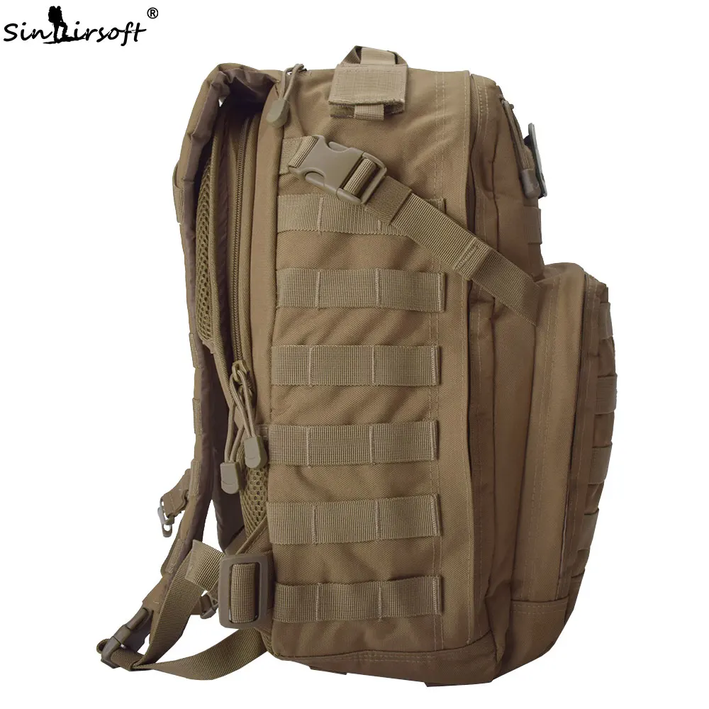 Mochila táctica SINAIRSOFT 30L 14 pulgadas Laptop 1000D Oxford tela Molle mochila deporte al aire libre Camping senderismo bolsas de pesca - 4