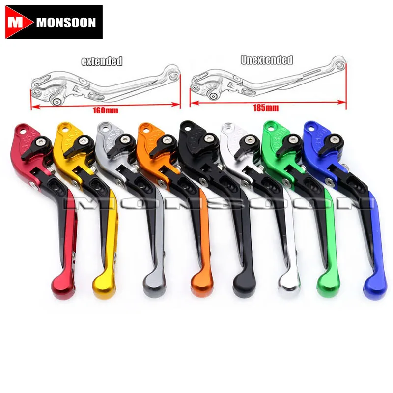 Складные Выдвижные рычаги тормоза SV650 SV 650 1999 2009 20 цветов|brake clutch levers|clutch leverbrake |