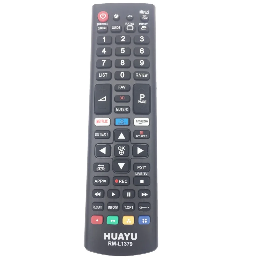 Универсальный пульт дистанционного управления для телевизора LG с приложением на