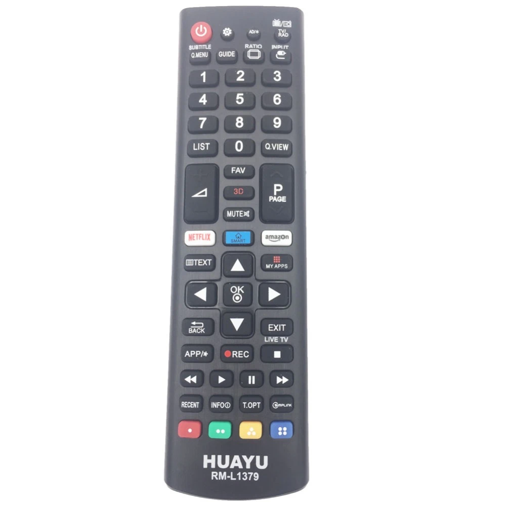 Universal Tv Remote Control Untuk Lg Tv Dengan Amazon Netflix Tombol Aplikasi Remote Controls Aliexpress