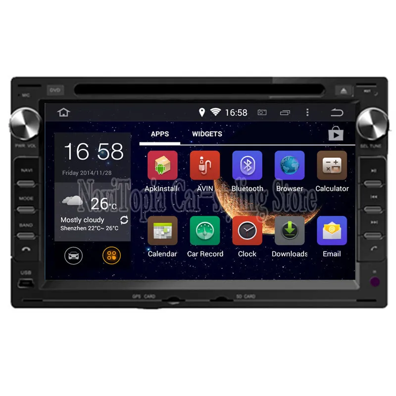 Cheap Ectwodvd Android 9.0 Car Multimedia DVD Player for VW CHICO 2004-2009 for SHARAN 2000-2009 for TRANSPORTER T4/T5 1998-2009 0