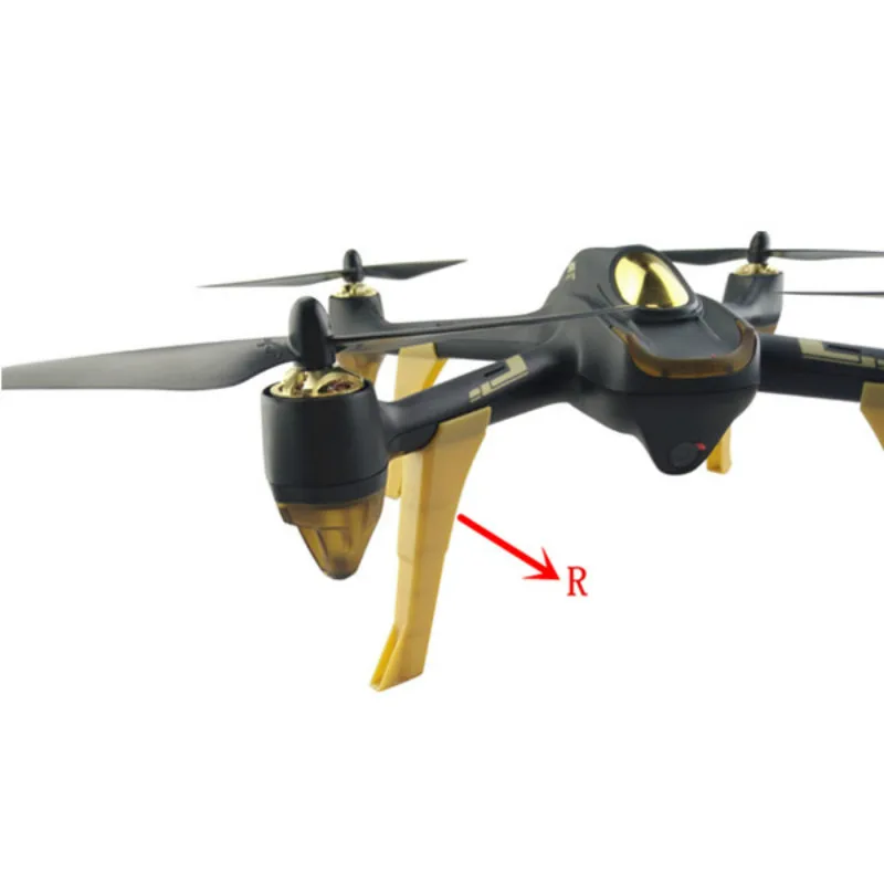 Hubsan H501S посадочные шестерни полозковые шасси Квадрокоптер RC FPV запасные части