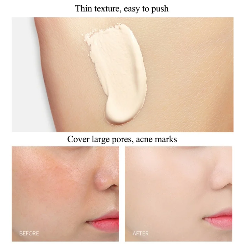 2019 Natural BB cream Face Care Foundation Concealer Makeup Foundation Cream Whitening  Face Primer Korean Cosmetics
