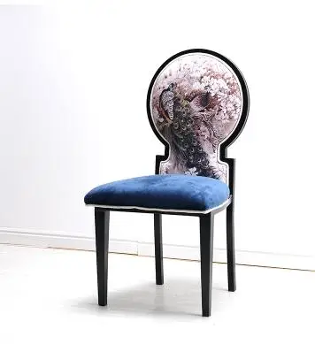 Простой современный обеденный стул чайный магазин столы и стулья модный задний пластиковый домашний табурет Досуг журнальный магазин стол стул