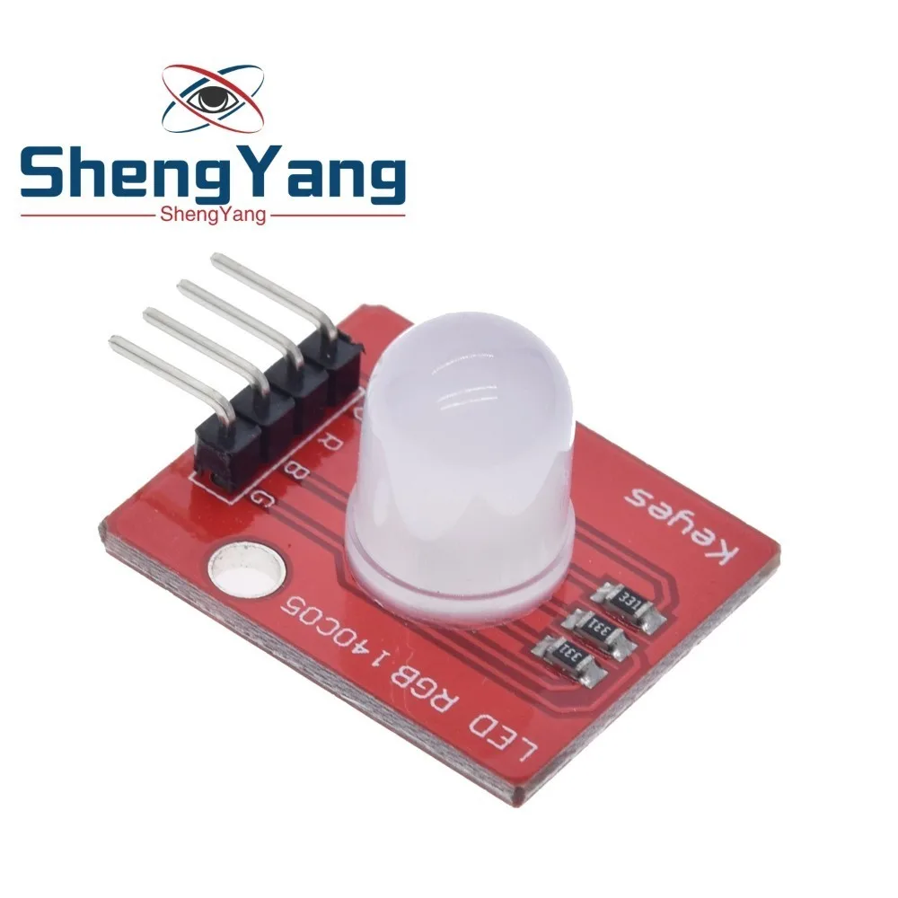 

ShengYang 10mm Full Color RGB LED Module140C5 Electronic Building Blocks for Arduinos DIY Starter Kit