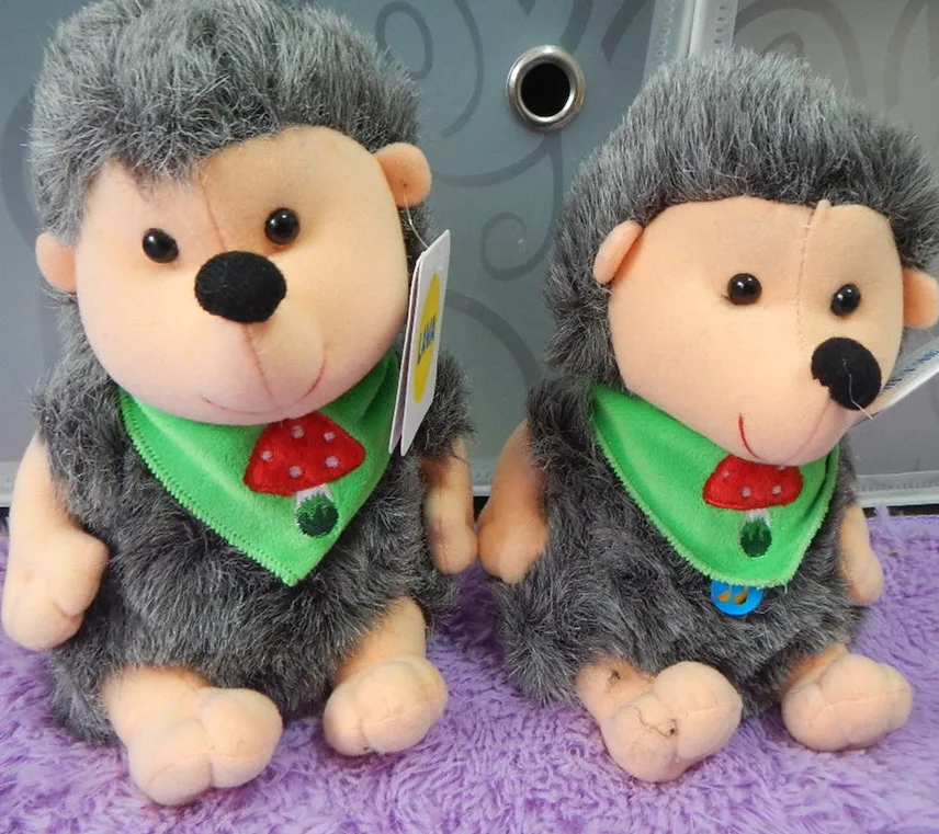 Russian language sounding song plush Hedgehog doll...