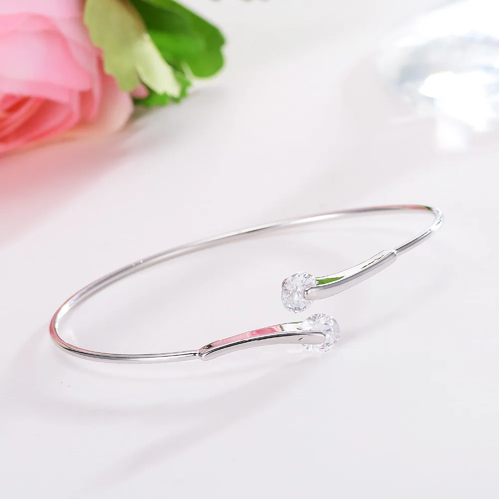 

Top Brand Fashion Jewelry Copper Women Luxury Bracelets Bangles Nails Fashion Bracelet Jewelry