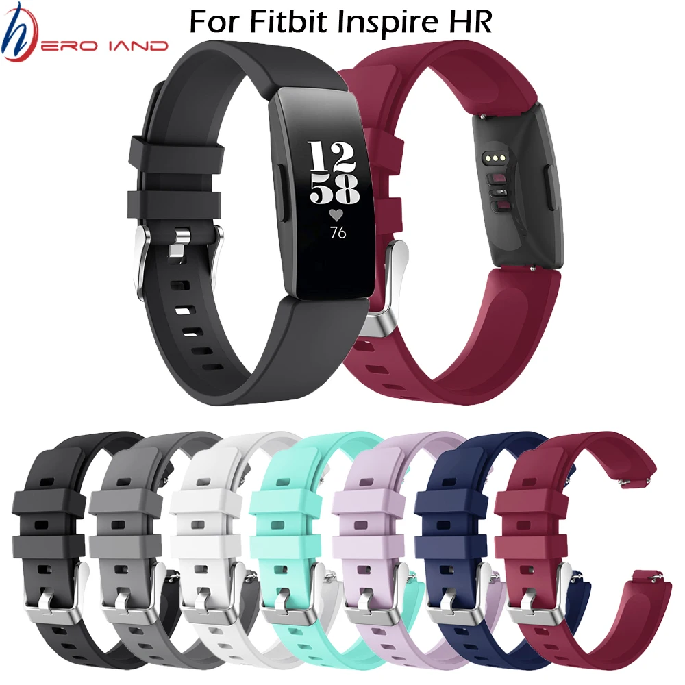 Модный спортивный силиконовый ремешок Hero Iand для Fitbit Inspire/Inspire HR Браслет Ремешок