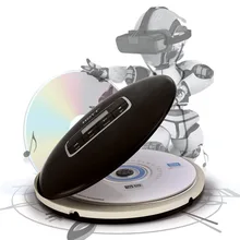 Портативный CD-плеер с ЖК-компактным музыкальный диск проигрыватель Walkman с разъемом для наушников противоскользящая Противоударная защита CD 511