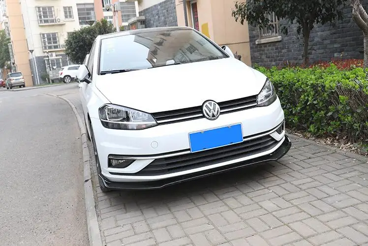 Для Гольфа 7,5 Body kit спойлер- для Volkswagen Golf ABS задний спойлер передний бампер диффузор защитные бамперы