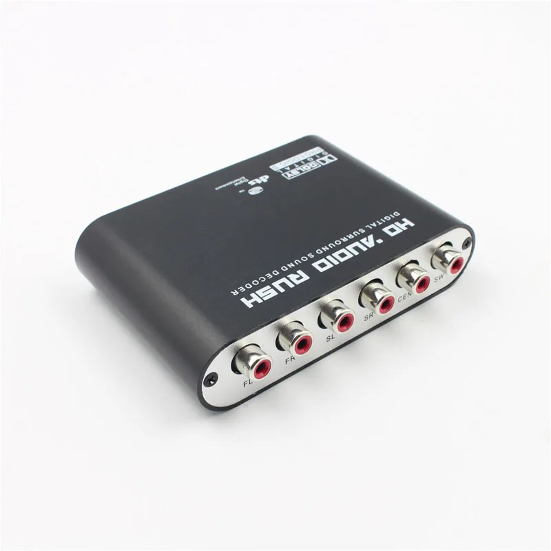 DOITOP 5,1 аудиодекодер SPDIF коаксиальный RCA DTS AC3 оптический цифровой усилитель аналоговый преобразователь усилитель HD Audio Rush# усилитель 5.1 усилитель hd аудио rush