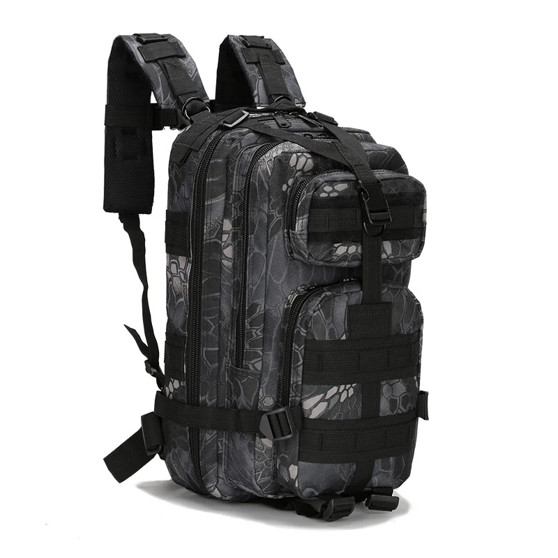25L Camo Military Tactical Backpack Trekking Hiking Backpack Travel Hunting Daypack Climbing Mountaineering Outdoor Camping Bags (7)