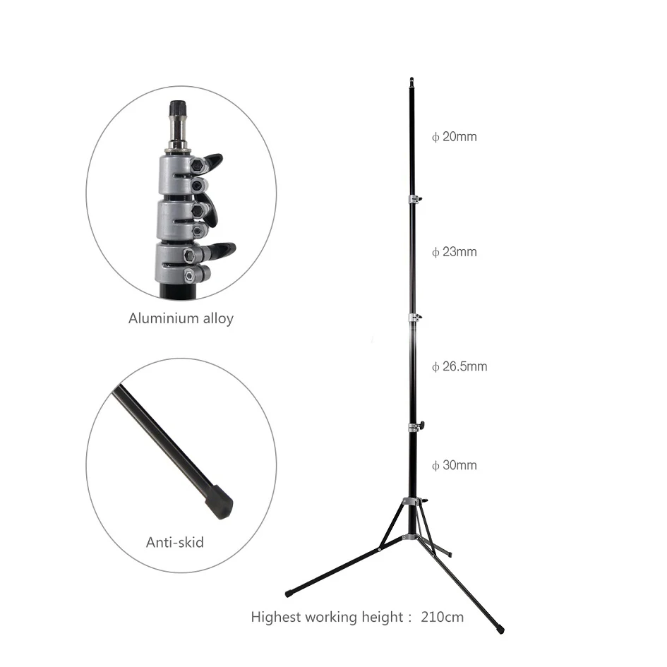 ALUMOTECH 5500/3200K 3x80W светодиодный светильник френеля с V-mount power поставщик+ стандарт x3+ софтбокс комплект для фотостудии видео