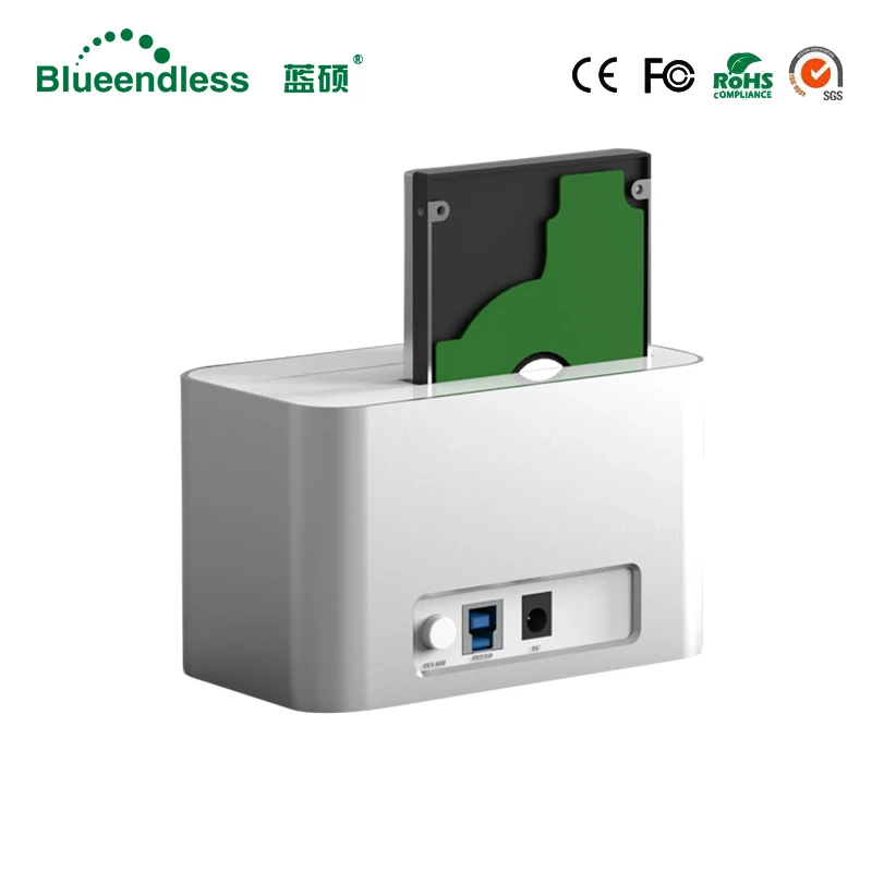Алюминиевая док станция для жесткого диска 2 5/3 5 дюйма передача USB 3 0 на SATA HDD до ТБ