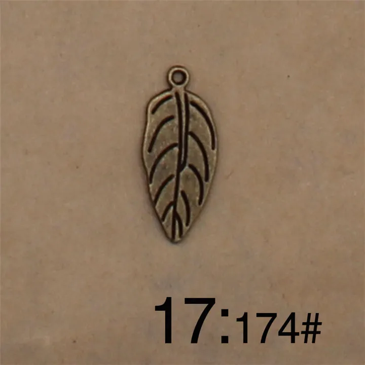 8  2pcs Vintage Leaves Pendants For Necklace Handmade Diy Jewelry Accessories Earring Jewelry Components Bracelet Jewelry Marking
