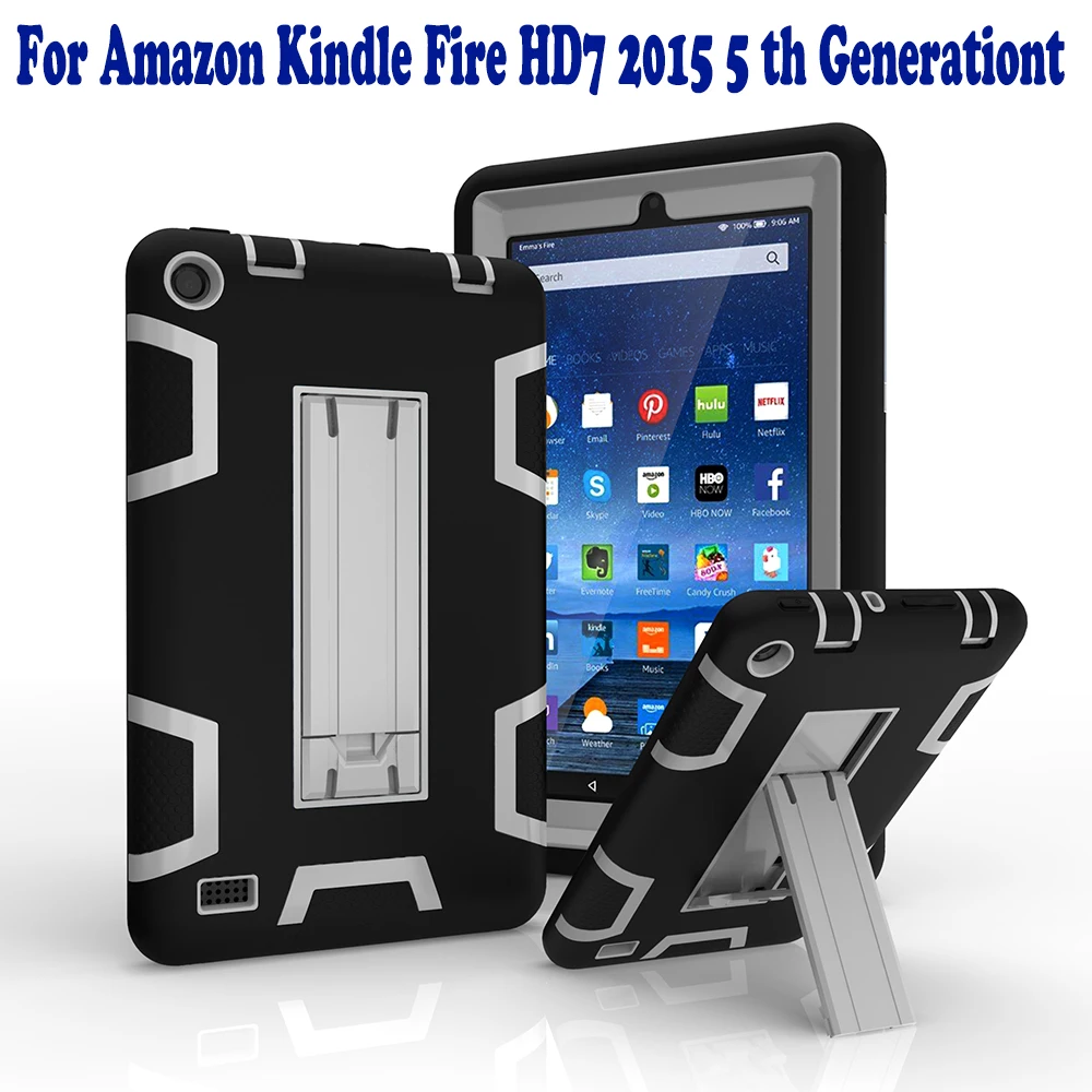 Shockproof Case For Kindle Fire HD 7 HD7 2015 7.0 inch 5th Generation