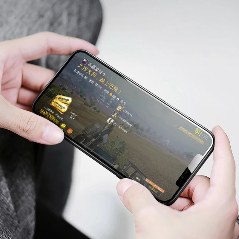 CHYI нет отпечатков пальцев стекло для iphone 11 Pro Max полное покрытие протектор экрана матовое стекло для iphone XR X XS Max с гладкий край