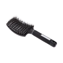Изогнутая Антистатическая расческа для волос, расческа для волос, парикмахерская расческа для волос, массажная расческа, Парикмахерская, инструмент для укладки волос
