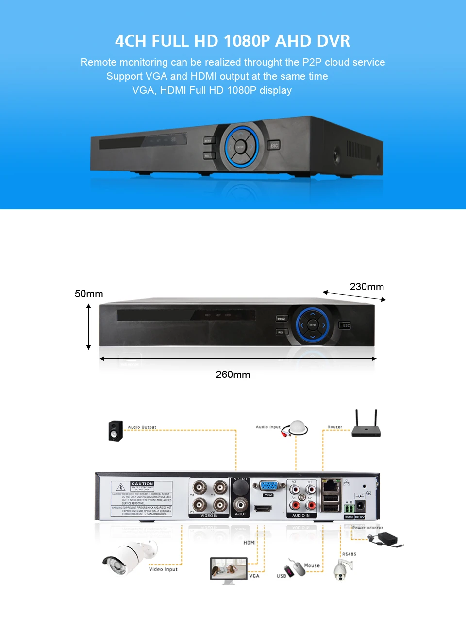 4CH-DVR-
