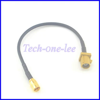 

RF Coaxial Cable Fakra K Plug to SMB Jack GSM Antenna Extension Cord Connector Pigtail Cable RG174 15CM