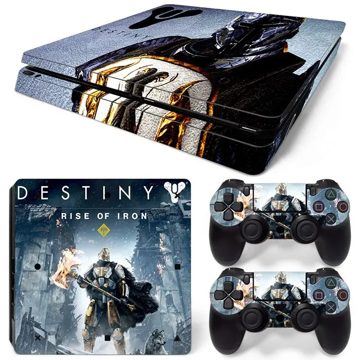 

Cool Video Game skin stickers Decal Stickers For PS4 Slim Skin Sticker Cover console and controller skin