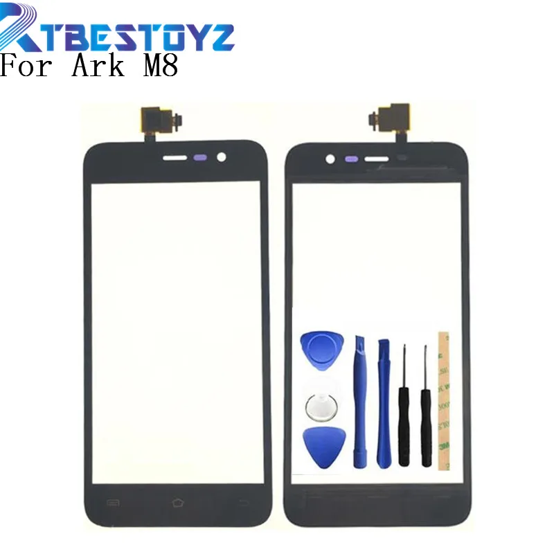 

RTBESTOYZ Black Color High Quality For ARK Benefit M8 Touch Screen Touch Plane Digitizer With 3M Tape
