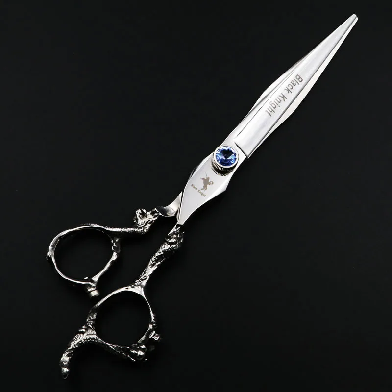 7 polegada profissional cabeleireiro tesoura de corte