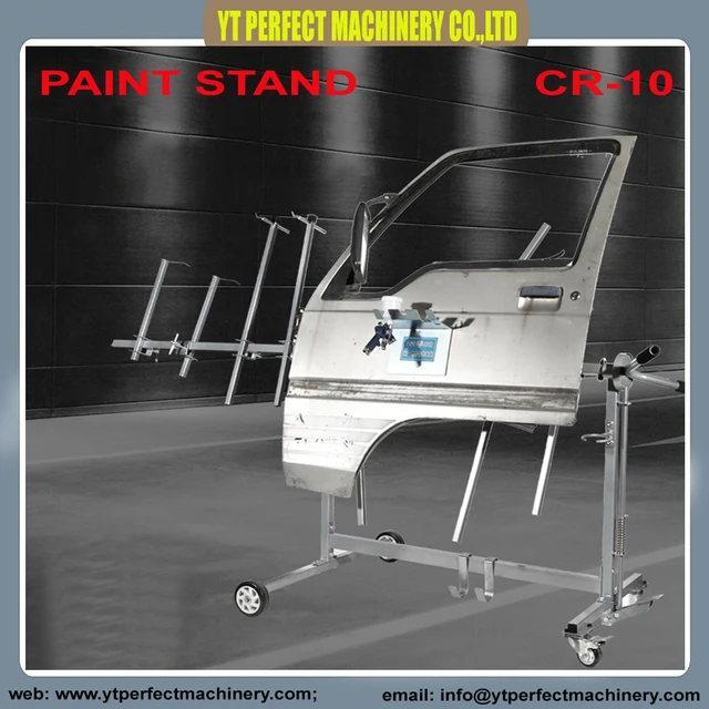 CR 10 car door fender paint/ rotating paint panel stand/ paint standin