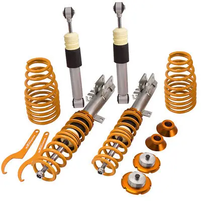 Для Fiat 500 для Ford Ka 1 4 Abarth 2007 2014 регулируемая подвеска Coilover Kit inc Coilovers понижательная