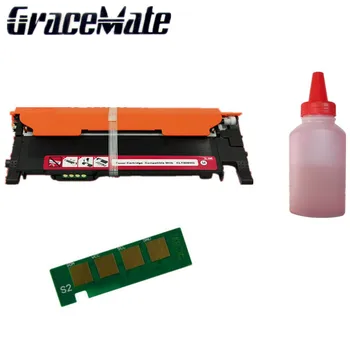 

toner cartridge + chip+ powder cycle Refill For Samsung CLT-406S Magenta for CLP360 CLP365W CLX-3300 CLX-3305FW