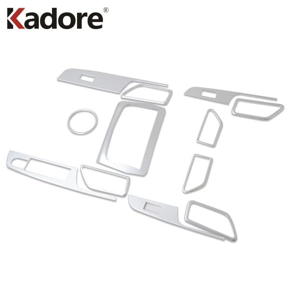 

For Suzuki Swift Sedan 2017 2018 2019 Inner Window Shift Armrest Panel+Door Handle Catch Cover Trim+Air Vent Outlet Stikers