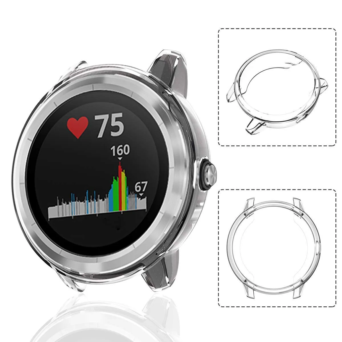 

Soft Silicone Cover Protective Case for Garmin Vivoactive 3 Watch Band Replace Wristband for Garmin Vivoactive3 Strap Drop Ship