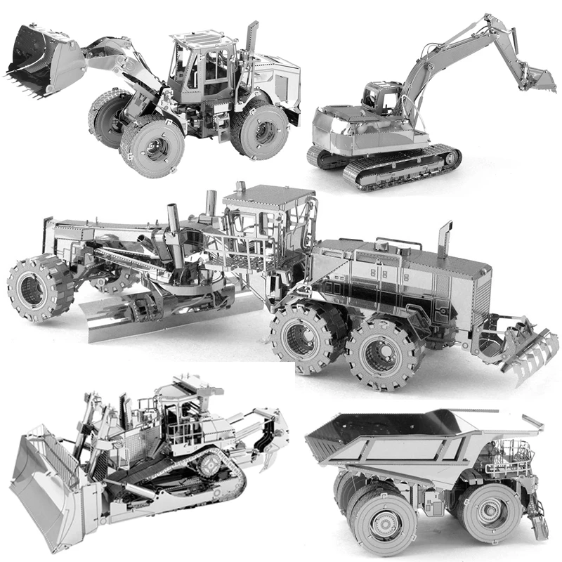 

3D Puzzle Metal Model CAT EXCAVATOR/CAT MINING TRUCK/CAT WHEEL LOADER/CAT MOTOR GRADER Adult Children Collection Educational Toy