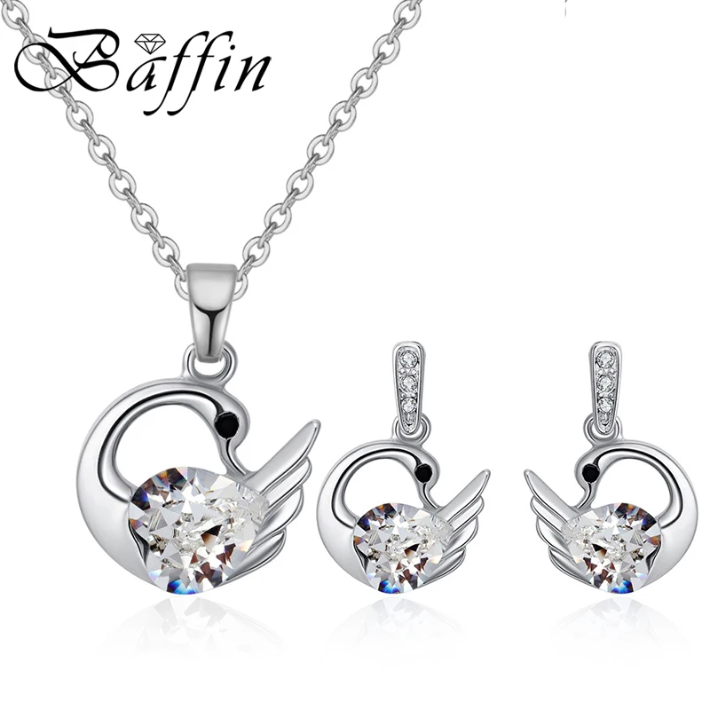 BAFFIN оригинальные кристаллы от Swarovski классический Лебедь ювелирные наборы