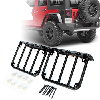 

Tail lamp taillight Cover Trim Guards Protector for Jeep Wrangler JK Sahara Rubicon Sports Freedom Car Auto Parts Accessories