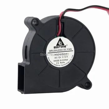 

100Pieces lot Cooling Blower Fan DC 12V 0.12A 5cm 50mm x 15mm Fans for 3D Printer and Small Appliances Series Repair Replacement