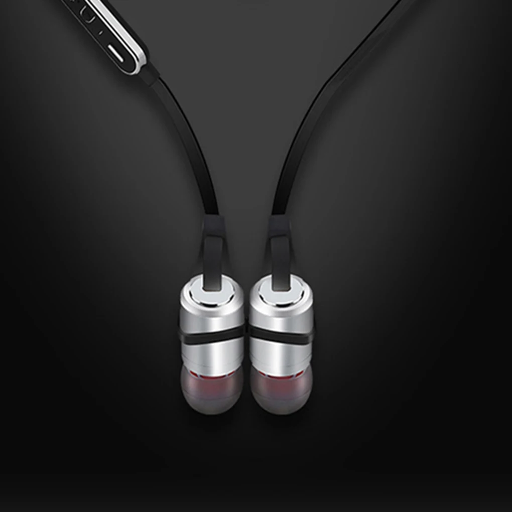 Worallymy D9 Bluetooth Headphones Wireless Sports Hook Earphones Sweatproof In Ear Earbuds for Gym Running Workout