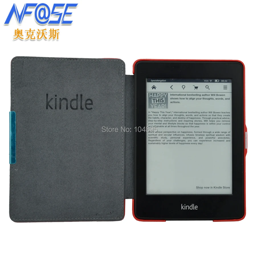 Лидер продаж магнитный чехол из искусственной кожи тонкий умный для Amazon kindle